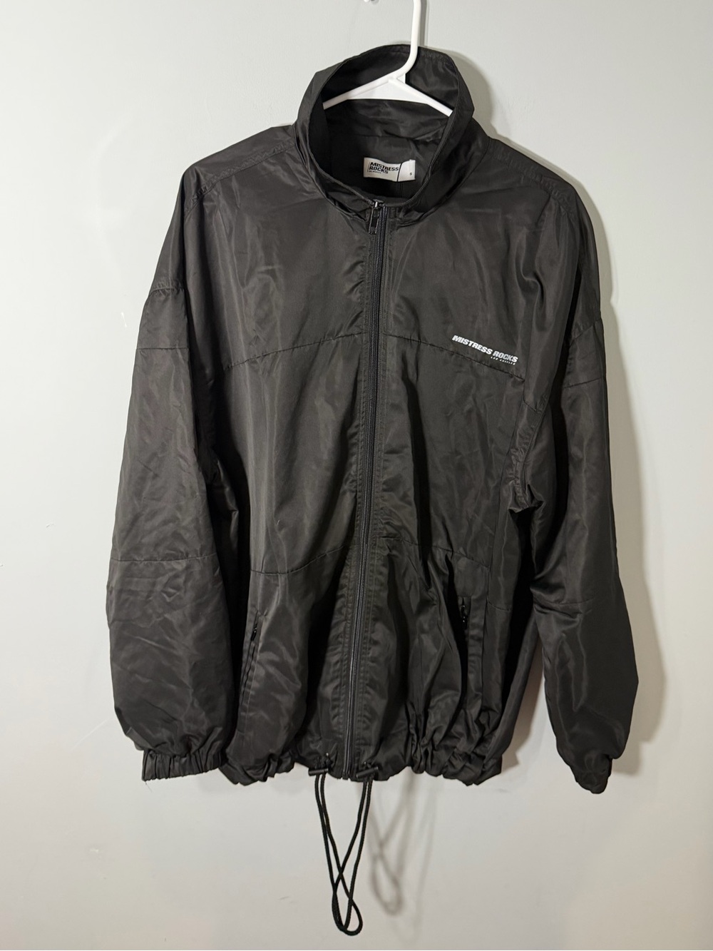 Mistress Rocks Black Wind Breaker